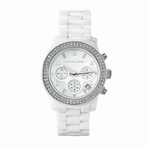 michael kors ceramic white watch mk5161|mk5188.